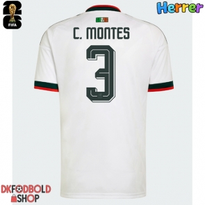 Mexico Cesar Montes #3 Udebanetrøje VM 2026 Kort ærmer